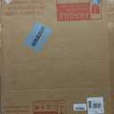 Tempered Glass 40" x 30" Round Corner Glass Chair Mat with Polished Edge, Heavy Duty Hard Clear Office Chair Mat, Transparent, Glides Smoothly, Easy Clean, Suitable for Carpet Hardwood Floors