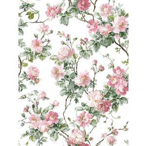 Pink Rose Floral Shelf Liner Contact Paper French Farmhouse Peel and Stick Floral Wallpaper for Walls Cabinets Drawer Table Arts Crafts Decal 17.7X117 Inches