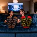 Funny Food Socks for Man and Woman,6 Pcs Food Lovers Fun Cozy Crazy Novelty Fashion Cotton Socks