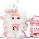 CALEMBOU Plush Blind Box, Kawaii Nommi Sweetheart Series Stuffed Animals Mystery Box, Cute Anime Vinyl Plush Keychain Collectible for Birthday Christmas Valentine Gifts