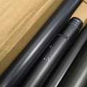 ENJOYBASICS Matte Black Shower Curtain Rod 30 to 76 Inches, Stainless Steel Adjustable Spring Tension Rods No Drill for Bathroom, Closet, Window, Room Divider, Never Rust, Non Slip