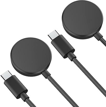 2 Pack USB C for Watch Charger Compatible