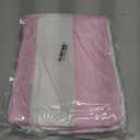 HENBAY Cotton Oversized Beach Towel - Large 70 x 35 Inch Pool Towel, Rose Red Striped Quick Dry Swimming Cabana Towel