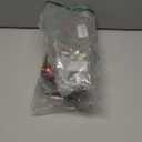 Celltestria 36pcs Mini Christmas Balls Ornament 1.57 Inch Red Green Glittering Little Xmas Balls for Tree Decoration Swirl Candy Cane Tiny Christmas Baubles for Home Indoor Holiday Party Decor