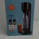 SodaStream Gaia Sparkling Water Maker, Black, Value Pack