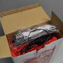 Kofero Valentines Inflatables Outdoor Decorations 5FT Long Love Heart Red Sweet Romantic Cute Blow up Yard Decoration LED Lights for Indoor Wedding Holiday Party Garden Lawn Décor