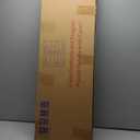 Electric Warming Tray (Extra Long 40"x12")Food Warmers for Parties Buffet with Thermostat & Full Surface Heating, Tempered Glass Warming Mat for Food, Temperature Adjustable Food Warming Mat, White