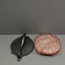 Honeydak 2 Pcs 8 Inch Tortilla Press with 10 Inch Warmer Pouch Taco Maker Kit, Aluminum Non-stick Roti Maker Prensa Para Tortillas for Flour Roti Empanada Chapati and Quesadillas(Talavera)