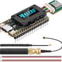 ESP32 LoRa V4 Development Board + L76 GNSS Module, Upgraded ESP32-S3 SX1262 LoRa WiFi Bluetooth 2MB PSRAM 16MB Flash 915MHz Antenna OLED Support GPS Solar for Arduino Meshtastic LoRaWAN