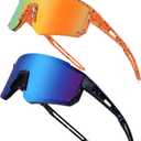 Kids Baseball Sunglasses - Youth Baseball Sunglasses for Boys Girls - Sports Softball Shades Age 4-10