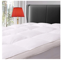 ELEMUSE Queen Size Extra Thick Fusion Goose Down Feather Filled Mattress Topper, Plush Fluffy Double Layer Pillowtop Mattress Pad Cover, Soft Featherbed with 8-21 Inch Deep Pocket
 1 sustainability feature