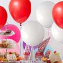 Red, White, Silver Balloons Kit, 122Pcs Red White Silver Balloon Arch Balloon Garland Kit for Birthday Wedding Engagements Graduation Anniversary Party Decoration