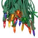 4th of July Decoration Patriotic Mini Lights - 100 Count 25 Feet Red White Blue Incandescent Bulb Waterproof String Lights Plug in for Indoor Outdoor Christmas Party Patio Independence Day Decoration