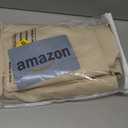 Yakamok Thermal Insulated Grommet Blackout Draperies/Drapes for Bedroom Window,Room Darkening Curtain Panels (2 Panels, W38 x L72 -Inch, Beige)