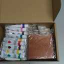 Mini Watercolor Paint Set, Walnut Wood Mini Paint Palette, 24-Colors Pocket watercolor set with Paint Brushes, Sketchbooks & Drawstring Bag, Ideal Paint Kit for Artists & Beginners