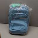 Travelers Club 18" Rolling Backpack with Shoulder Straps, Aqua