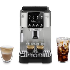 De'Longhi Magnifica Start Automatic Espresso Machine with Manual Milk Frother & Built in Grinder - 3 One-Touch Recipes, Easy-to-Clean, Home Barista Coffee Maker for Lattes, Cappuccino, Iced Coffee