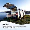 2 x Vepagoo SX140P15 14 inch 15Lb/67N Gas Struts Shocks Lift Support for Leer Camper Shell Truck Toolbox Topper Cap Canopy Door Snugtop Struts Replacement Parts, 2pcs (1 Pair)