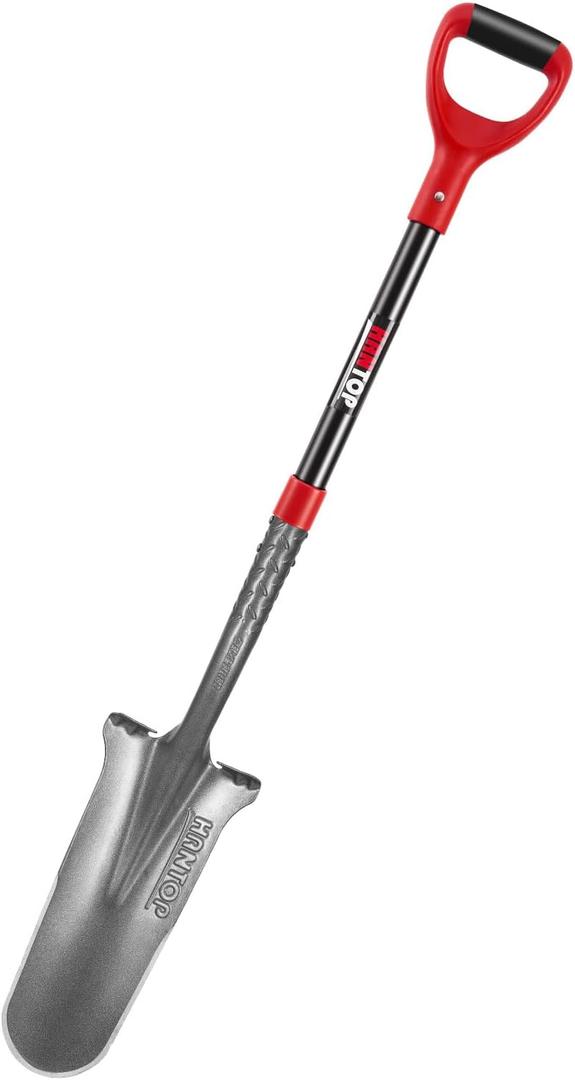 Shovels & Spades - Drain Spade, Digging Garden Shovel, 44 inches