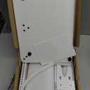 TVON Floor TV Stand with Mount for Most 3260 Inch TVs up to 88lbs, Height Adjustable TV Floor Stand with Wood Base for Space Saving, Tall Floor TV Stand for Bedroom, Corner & Living Room, White