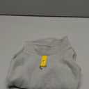 Gooby Fleece Vest Dog Sweater - Gray/Yellow, Medium - Warm Pullover Fleece Dog Jacket with O-Ring Leash for Small to Medium Dogs