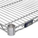 Nexel Additional Wire Shelf for Wire Shelving Units, 600-800 lb Capacity, 21"W x 30"L, Chrome Finish