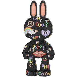 Animal Graffiti Rabbit Micro Building Blocks Set8000PCS 55cm High Series Gift for Adults and Kids