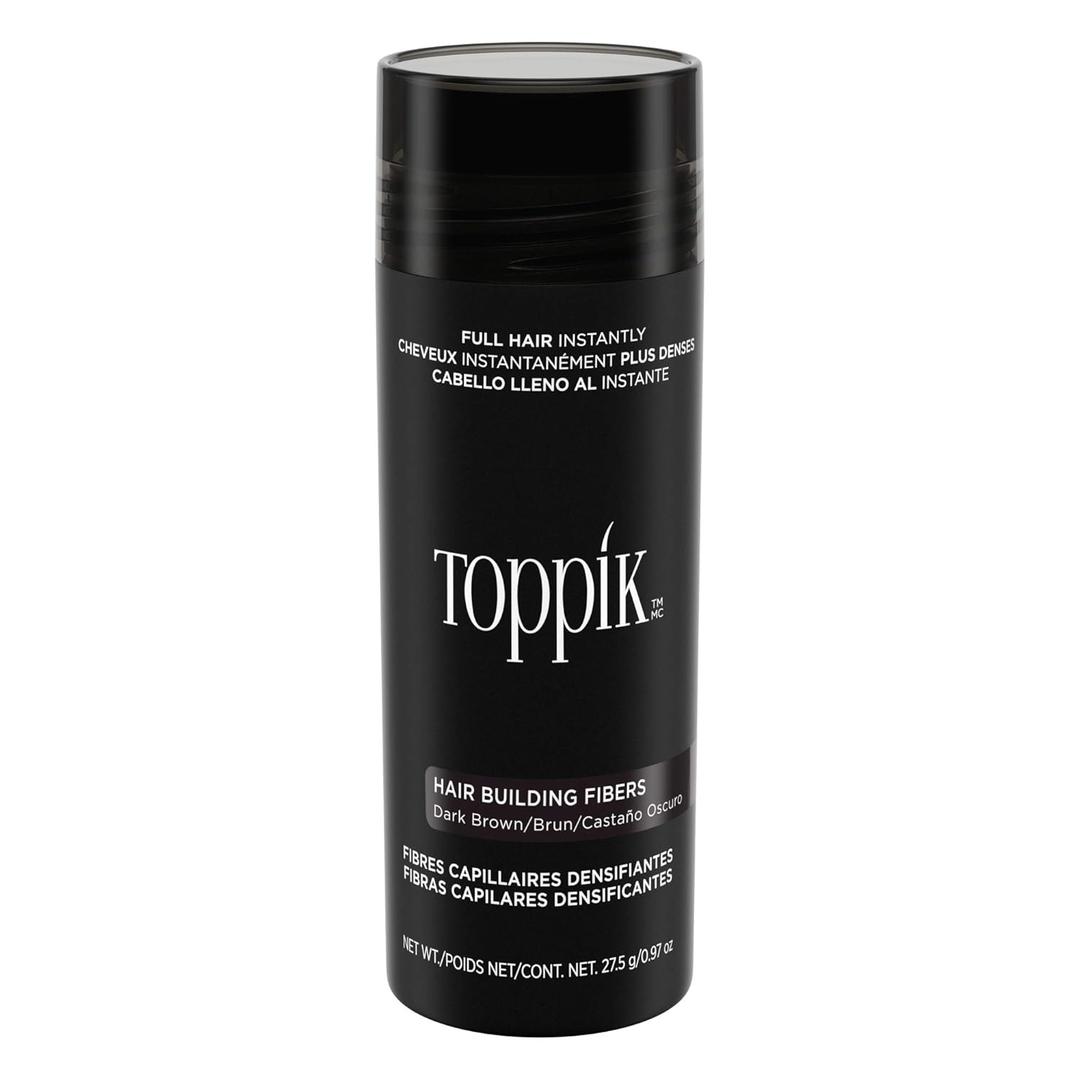 Toppik Hair Building Fibers, Fill In Fine or Thinning Hair Instantly Thicker, Fuller Looking Hair 9 Shades,4 size options