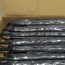 Reginary 30 Pieces Wedding Umbrellas Bulk Auto Open Stick Umbrellas with White European J Hook Handle Windproof Large Canopy Umbrella for Outdoor Wedding Bride Groom Photography Golf