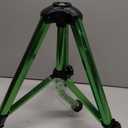 Impact Sprinkler on Tripod Base, Heavy Duty Tripod Sprinklers with Brass Head & 3/4" Connector, 360 Degree Large Area Coverage Irrigation Sprinkler, Adjustable Heights, for Yard Green, 37"
