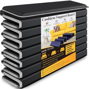 LAVEVE Heavy Duty Couch Cushion Support for Sagging Seat 21.5''x70'', Large Solid Wood Sofa Support Under Cushions Boards with Anti-Slip Dots, Protect Sagging Couch Cushion Seat, Extend Sofa Life, Black