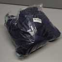 UOUA Plus Size Womens 2 Piece Sweatsuits Outfits Zip Up Jackets & Wide Leg Sweatpants Casual Loungewear Tracksuit Sets (5X-Large, Navy Blue)