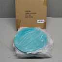 ZAROCRUS Dinner Plates, 6 Piece Vintage Melamine dinnerware Set, 11-inch Melamine Salad/Dessert Plates, Set of 6, Outdoor Pasta Plates or Shallow Bowl for Patio and Everyday Use, Teal