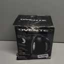 OVENTE Electric Kettle, 1.7L Fast Boiling Water Heater for Coffee or Tea, BPA Free with Water Level Gauge, Auto Shut-Off, Boil-Dry Protection, Indicator Light and Removable Filter, Black KP72B