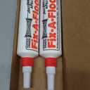 Pack of 2 - The Original Fix-A-Floor Squeezy All-in-One Repair Adhesive for Loose, Hollow, Creaky Tiles & Wood. Just Drill & Fill! Easy Squeezy! Made in The USA!