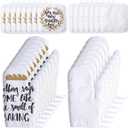 Patelai 30 Pieces Blank Sublimation Oven Mitts Set Include Blank Sublimation Heat Resistance Oven Gloves and Pot Holders for DIY Kitchen Dining Room Accessories