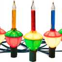 Brightown Christmas Bubble String Lights, Multicolor, 9 Lights
