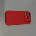 Magnetic for iPhone 17 Pro Case [Compatible with Magsafe] [Premium Silicone Satin-Smooth Touch] Slim Shockproof Anti-Scratch Microfiber Lining Case, 6.3 inch, Red