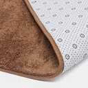 2 ps Area Rugs. 2'×4' , 2'×6'. Color Brown