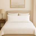 Body Pillow Cover 20x54 Inch, White (Set of 1) - 100% Egyptian Cotton with Zipper Closure Pillow Case, Soft Breathable 500 Thread Count Long Body Pillowcase