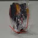 Anxingo 2PCS 4" LED Clearance Trailer Fender Lights Trailer Light Assembly Amber Front Red Back 4 Diodes Right + Left