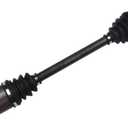 Front Left Driver Side CV Axle Assembly - Compatible with 2014-2015, 2017-2020 Mitsubishi Mirage 1.2L 3-Cylinder (Manual Transmission)