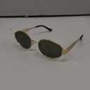 livho 2025 Trendy Oval Sunglasses - Stylish Polarized Shades for Everyday - Retro Metal Frames