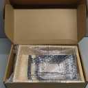 Tea Bag Organizer with Adjustable Drawer, Tea Organizers and Storage with 3 Hooks, Wood & Metal Tea Bag Holder, Tea Box Organizer for Countertop Tea Station, Tea Storage Organizer