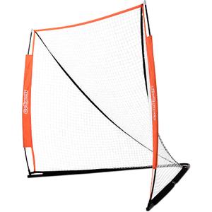 GoSports Regulation 6 ft x 6 ft Lacrosse Net - Steel Frame or Bow Style Frame - The Only Truly Portable Lacrosse Goal, Backyard Setup in Minutes