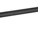 OFFO Shower Arm with Flange, 16 in Wall Mount Replacement Angle Shower Head Arm Wall-Mounted For Fixed Shower Head & Handheld Showerhead, Matte Black