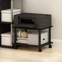 Furinno Turn-N-Tube 3-Tier Toolless Multipurpose Printer Stand Display Storage Shelf