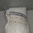 ComfyDown Decorative Throw Pillow Insert, Down and Feather Fill, 100% Cotton Cover, 233 Thread Count - Made in USA (14 X 22) (White)