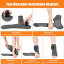 Foot Renew Massager for Neuropathy, with Red Light Therapy for Feet & Ankle, Infrared Neuropathy Foot Massager with Heat, 8 Massage Modes, 20 Intensity Levels,Ankle & Body Massager, 1 Pack