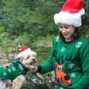 Matching Pet & Owner Sweaters - 100% Acrylic Pet Parent Dog Ugly Christmas Sweater - Rad Reindeer, Human Unisex XL (Fits Like Women's XL/Men's M) - Add Dog Sweaters to Cart Separately